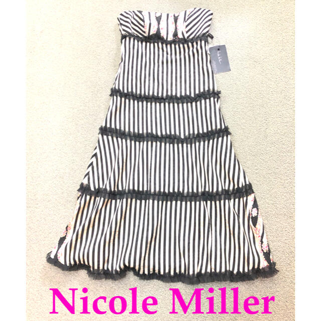 Nicole Miller(ニコルミラー)の処分セール　新品　ニコルミラー　Nicole Miller ベア　ワンピ レディースのワンピース(ひざ丈ワンピース)の商品写真