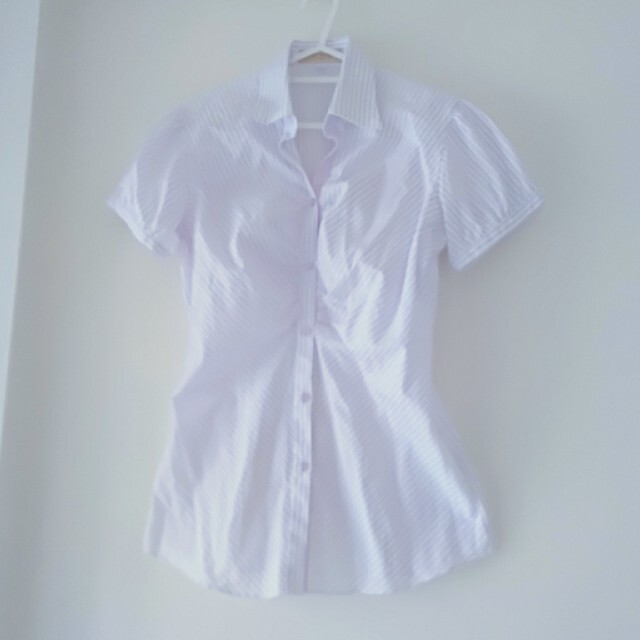 AOKI アオキ 送料無料 レディースシャツ レディースのトップス(シャツ/ブラウス(半袖/袖なし))の商品写真