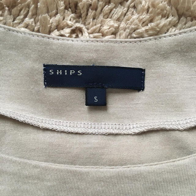 SHIPS(シップス)の日本製　シップス　半袖パフスリーブ　S レディースのトップス(カットソー(半袖/袖なし))の商品写真