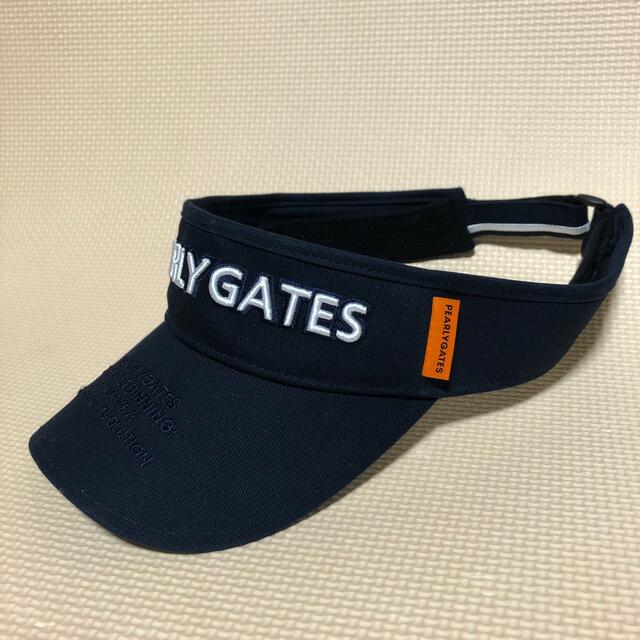 PEARLY GATES(パーリーゲイツ)の（みわ様専用）パーリーゲイツサンバイザー メンズの帽子(サンバイザー)の商品写真