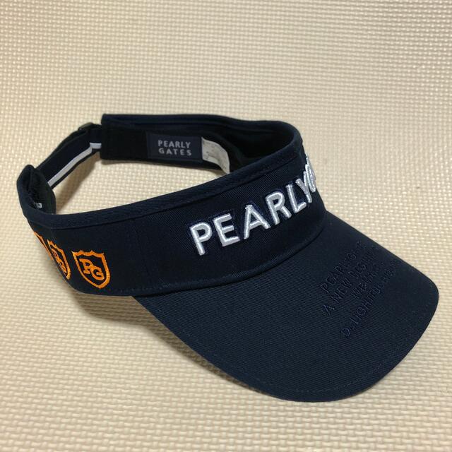 PEARLY GATES(パーリーゲイツ)の（みわ様専用）パーリーゲイツサンバイザー メンズの帽子(サンバイザー)の商品写真