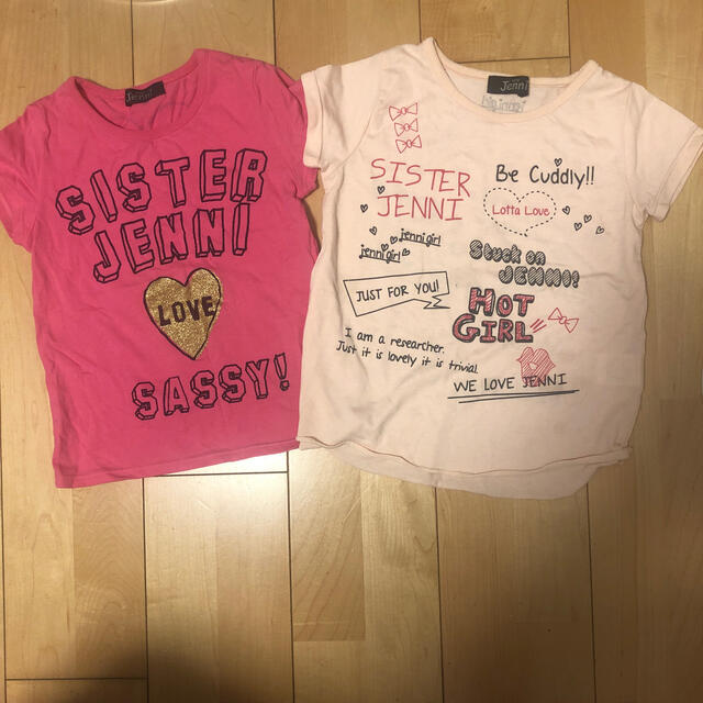 JENNI(ジェニィ)のSISTER JENNI ❤︎tシャツ キッズ/ベビー/マタニティのキッズ服女の子用(90cm~)(Tシャツ/カットソー)の商品写真