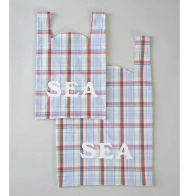 sea madras check sustainable bag エコバッグ