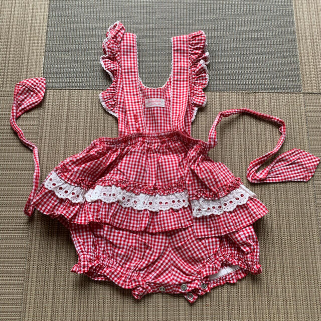 Shirley Temple - シャーリーテンプル いちご ロンパース 80cmの通販