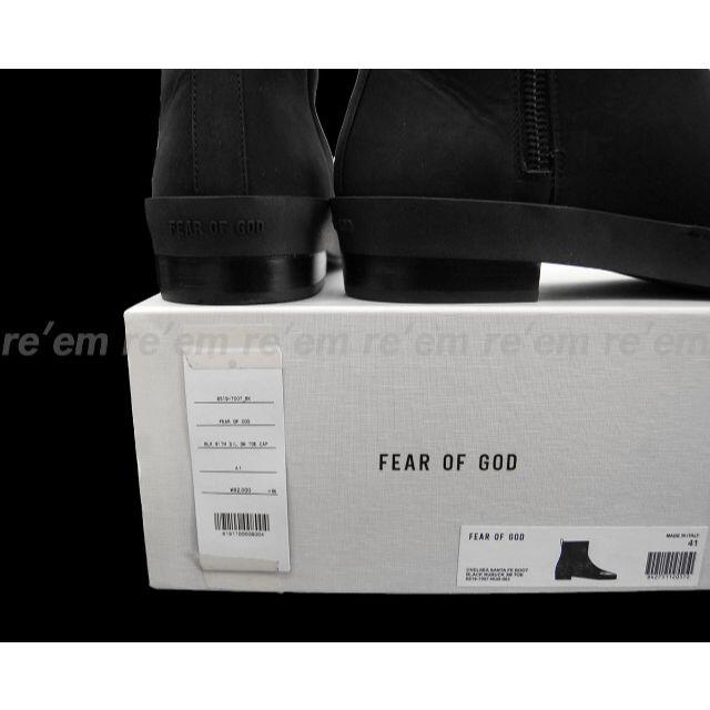 FEAR OF GOD - FEAR OF GOD 6th CHELSEA SANTA FE BOOT 41の通販 by re