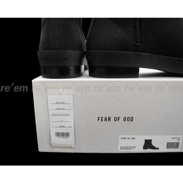 FEAR OF GOD 6th CHELSEA SANTA FE BOOT 41