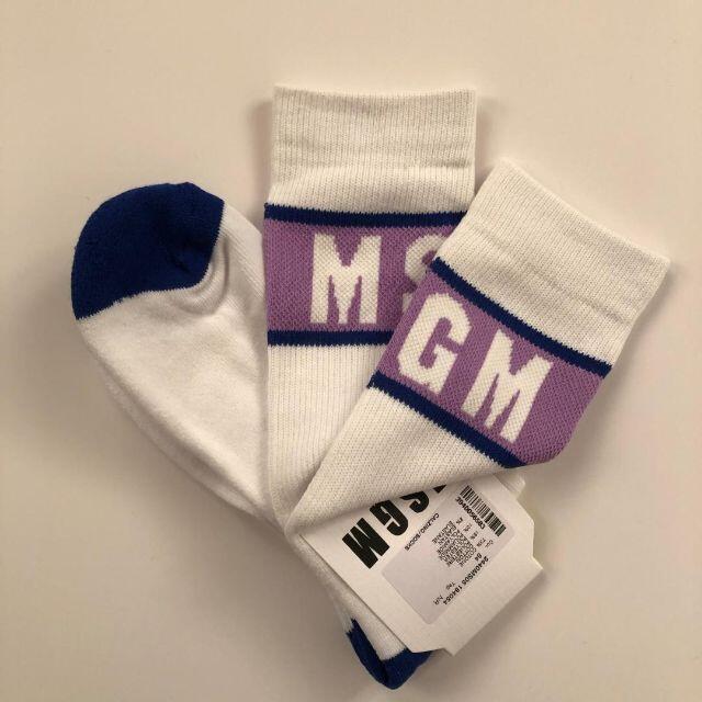 MSGM(エムエスジイエム)の▼MSGM ハイソックス 2440MS05 184054 84 メンズのメンズ その他(その他)の商品写真