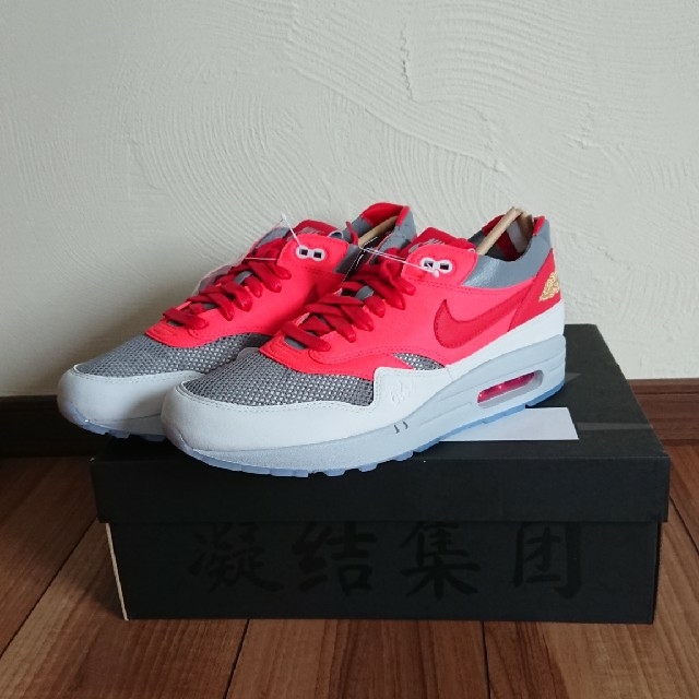 NIKE(ナイキ)のCLOT × NIKE AIR MAX 1 K.O.D SOLAR RED メンズの靴/シューズ(スニーカー)の商品写真