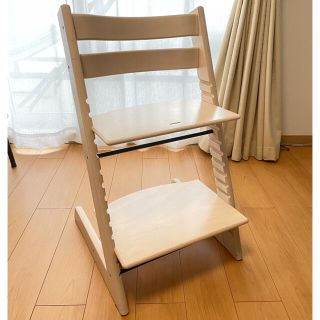 ストッケ(Stokke)の【asako様専用】ストッケ トリップトラップ ホワイトウォッシュ STOKKE(その他)