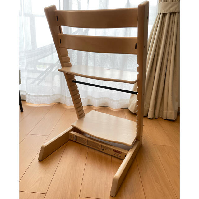 Stokke(ストッケ)の【asako様専用】ストッケ トリップトラップ ナチュラル STOKKE キッズ/ベビー/マタニティの寝具/家具(その他)の商品写真