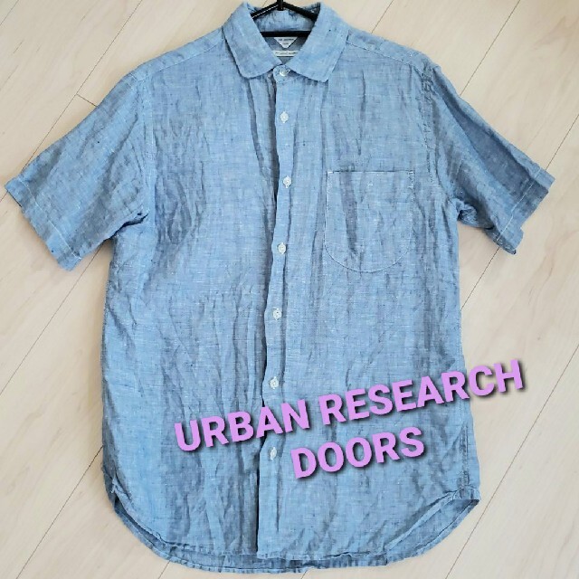 URBAN RESEARCH DOORS(アーバンリサーチドアーズ)のURBAN RESEARCH DOORS ピュアリネンシャツ メンズのトップス(シャツ)の商品写真