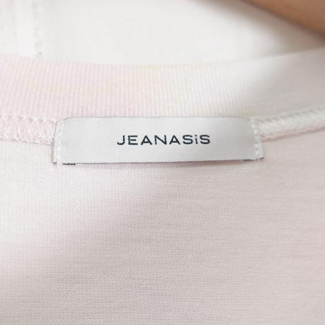 JEANASIS(ジーナシス)のJEANASIS　ボカシ柄ビッグTシャツ　レディース　パステル レディースのトップス(Tシャツ(半袖/袖なし))の商品写真