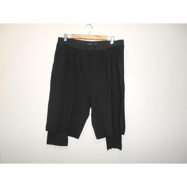 70075● ZARA MAN レイヤード ハーフ パンツ XL ショート