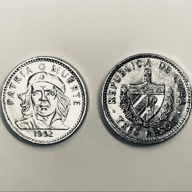 カリブ海キューバ共和国チェ・ゲバラ現地コイン硬貨ゲバラコイン