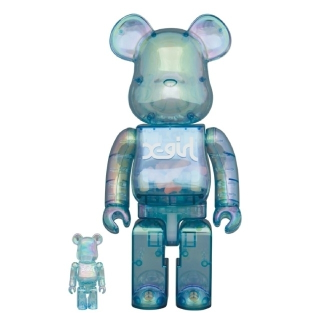 BE@RBRICK X-girl 2021 100％ & 400％