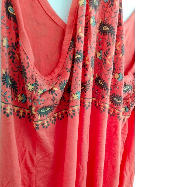titicaca(チチカカ)のチチカカ　オレンジトップスコーディネートセット レディースのトップス(Tシャツ(半袖/袖なし))の商品写真