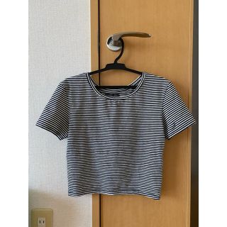 ザラ(ZARA)の新品♡ZARAボーダー Tシャツ トップス(Tシャツ(半袖/袖なし))