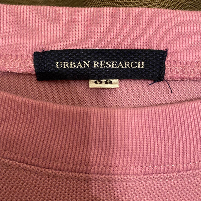 URBAN RESEARCH(アーバンリサーチ)の古着　アーバンリサーチ　くすみ　パープル　ピンク　tシャツ　 メンズのトップス(Tシャツ/カットソー(半袖/袖なし))の商品写真