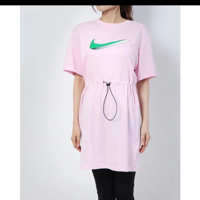 NIKE(ナイキ)のNIKE Tシャツ アイコン クラッシュ ドレス　M ピンク レディースのトップス(Tシャツ(半袖/袖なし))の商品写真