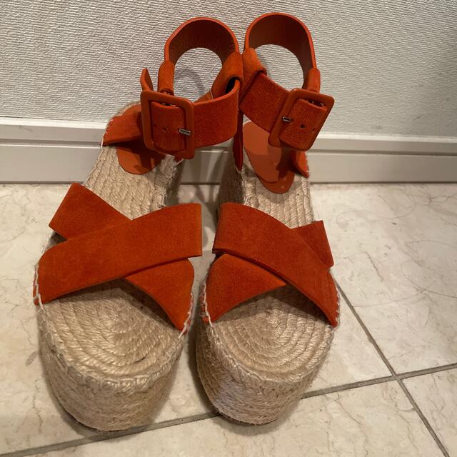 CELINE フィービー期 エスパドリーユウェッジソール 美品-