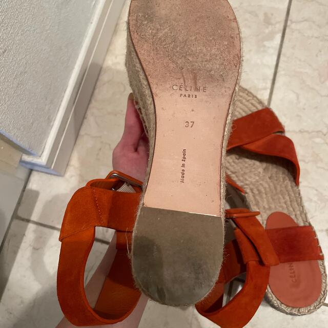 CELINE フィービー期 エスパドリーユウェッジソール 美品-