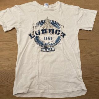 ロンドン　London Tシャツ　白(Tシャツ/カットソー(半袖/袖なし))