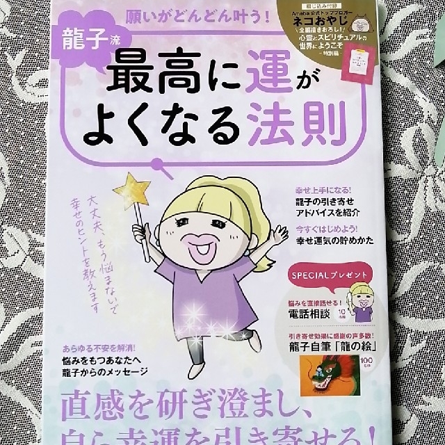 龍子流願いがどんどん叶う！最高に運がよくなる法則 エンタメ/ホビーの本(趣味/スポーツ/実用)の商品写真