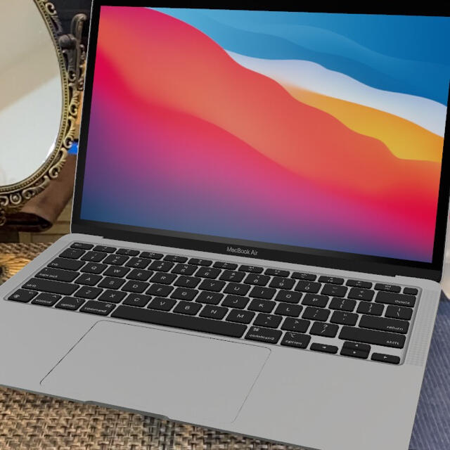 Mac (Apple)(マック)の【週末限定値下げ‼︎】MacBook Air 2020 スペースグレイ スマホ/家電/カメラのPC/タブレット(ノートPC)の商品写真