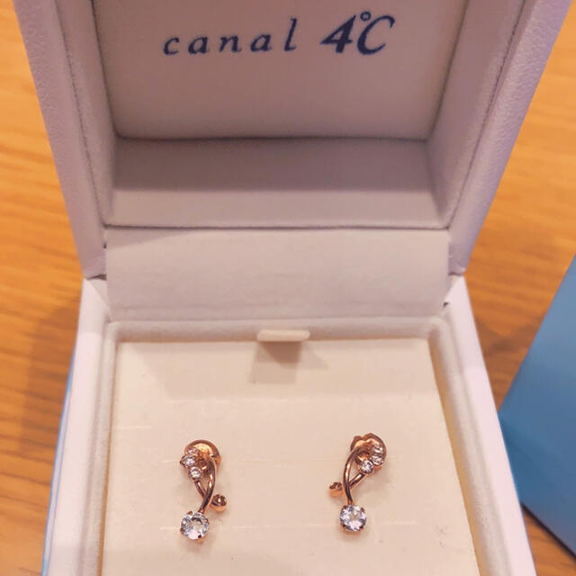 canal４℃(カナルヨンドシー)のピアス レディースのアクセサリー(ピアス)の商品写真