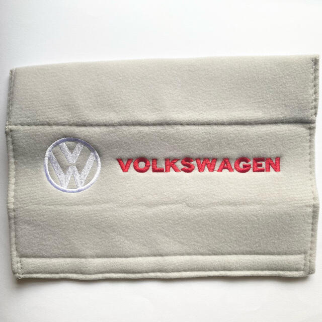 Volkswagen(フォルクスワーゲン)のvorkswargen フォルクスワーゲン シートベルトカバー　グレーver. 自動車/バイクの自動車(車内アクセサリ)の商品写真