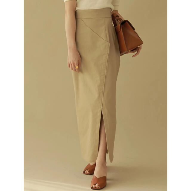 Noble - 【L'Or】Pencil Wrap Skirt Beige Sの通販 by Moco's shop