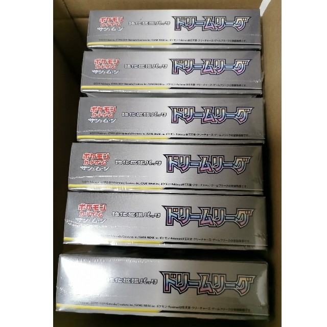 最新発見 ポケモン - ドリームリーグbox6個セット Box/デッキ/パック