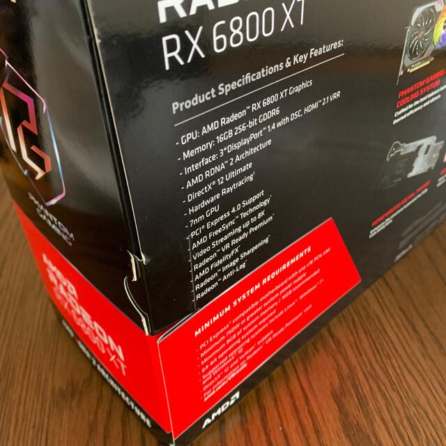 新品 ASRock Radeon RX6800XT PG D 16GB