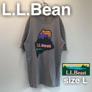 エルエルビーン(L.L.Bean)のL.L.Bean エルエルビーン　デカロゴTシャツ L グレー　ビックシルエット(Tシャツ/カットソー(半袖/袖なし))