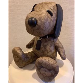 コーチ(COACH)の【完売・入手困難】PEANUTS X COACH スヌーピーコレクティブルドール(ぬいぐるみ)