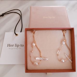 スナイデル(SNIDEL)の【本日まで】Herlipto Multi-Stone Earrings(イヤリング)