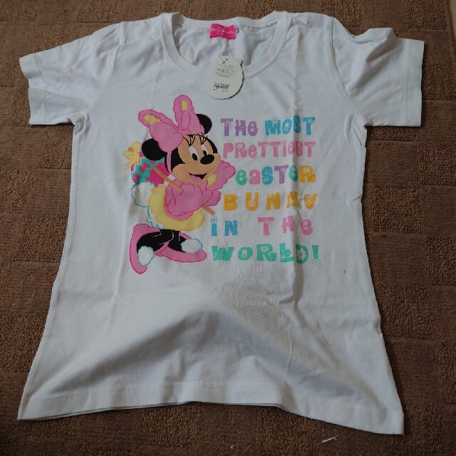 Disney(ディズニー)のミニーちゃんTシャツ レディースのトップス(Tシャツ(半袖/袖なし))の商品写真