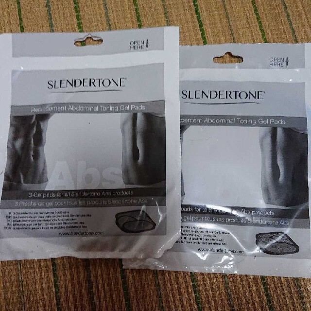 SLENDERTONE 腹筋用ジェルパッドスレンダート コスメ/美容のダイエット(エクササイズ用品)の商品写真