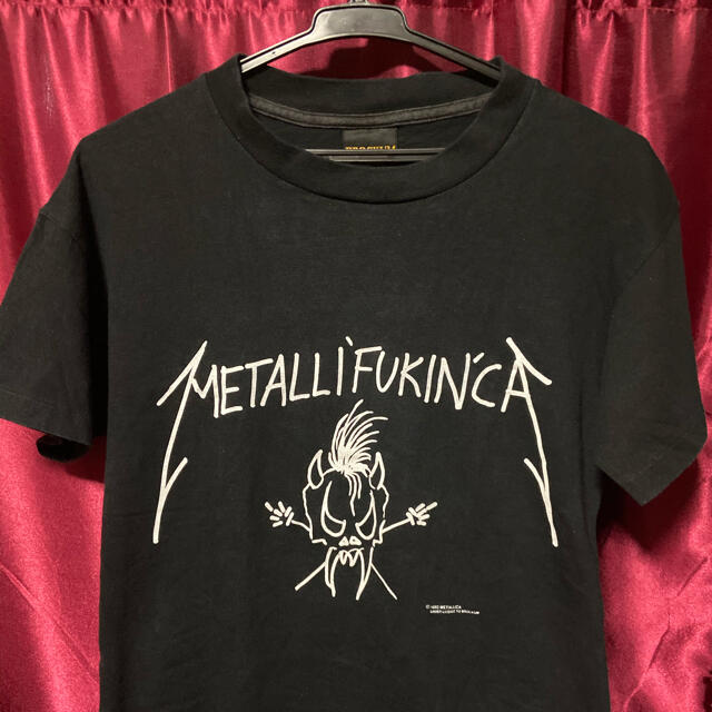 ジャスティン&やまと着用・1993年】METALLICA メタリカ TシャツM 2022