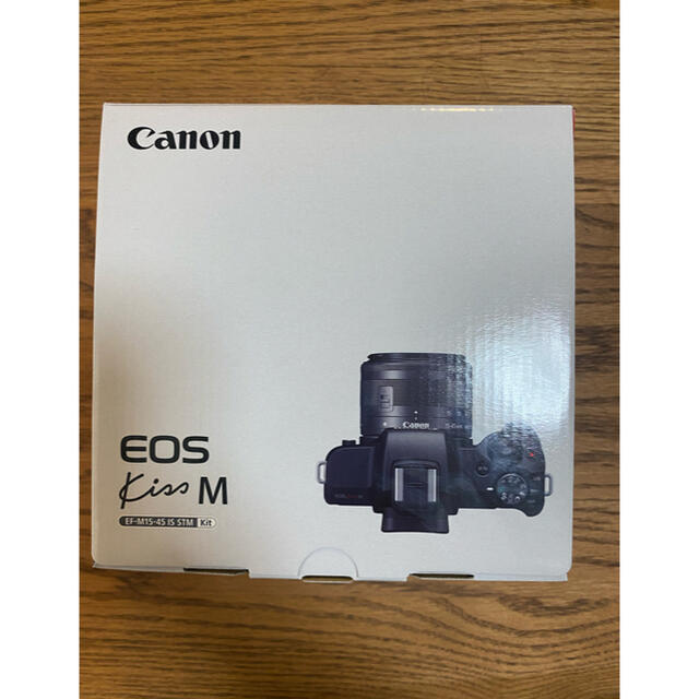 Canon(キヤノン)のCanon デジタルカメラ EOS Kiss M スマホ/家電/カメラのカメラ(ミラーレス一眼)の商品写真