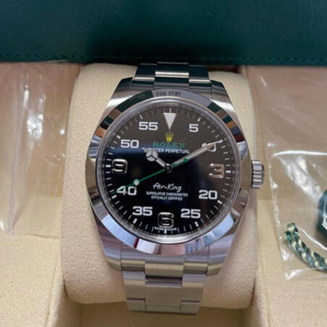 ROLEX(ロレックス)のりゅー様 専用 ロレックス ROLEX エアキング ほぼ新品  メンズの時計(腕時計(アナログ))の商品写真