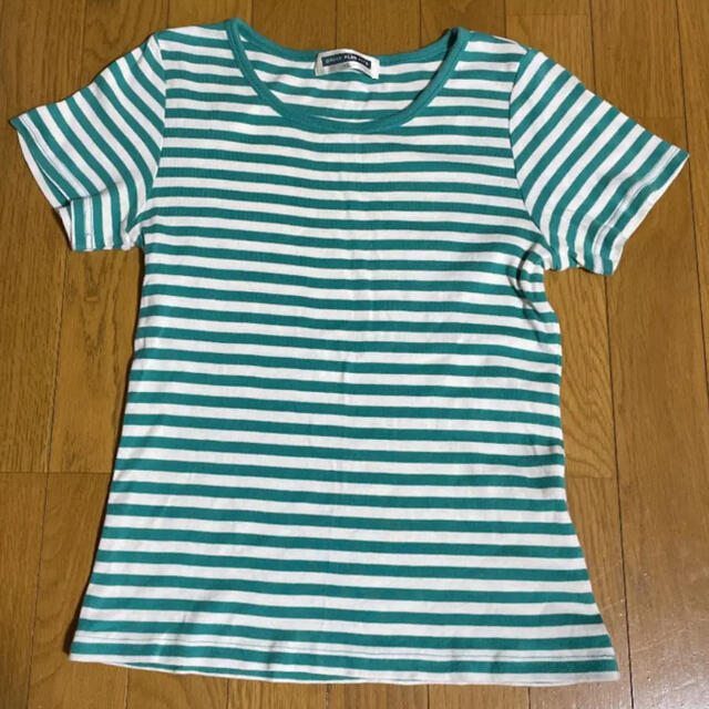 GRASS PLUS NOTE ボーダー Tシャツ レディースのトップス(Tシャツ(半袖/袖なし))の商品写真