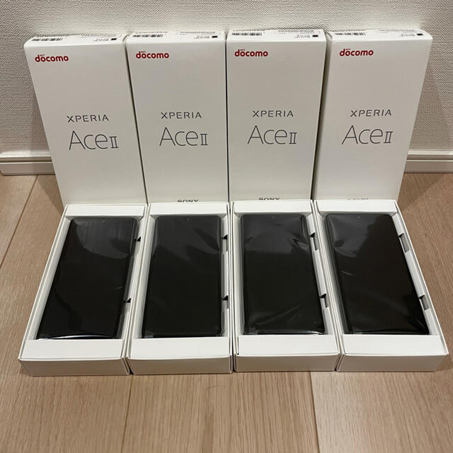 Xperia Ace II SO-41B ブラック SIMフリー (3台セット)お得