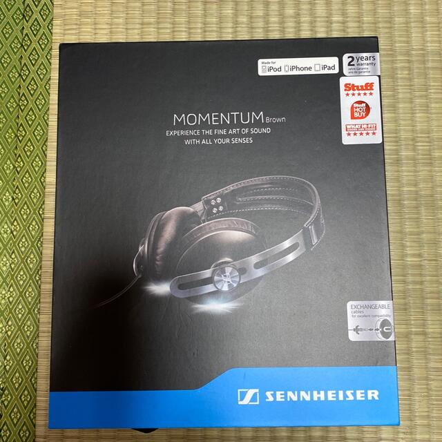 SENNHEISER(ゼンハイザー)のsennheiser ゼンハイザー　momentum スマホ/家電/カメラのオーディオ機器(ヘッドフォン/イヤフォン)の商品写真