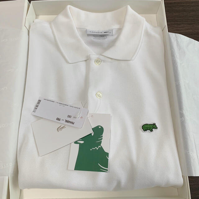 LACOSTE(ラコステ)の【激レア】【入手困難】LACOSTE 絶滅危惧種 世界115枚限定 ポロシャツ メンズのトップス(ポロシャツ)の商品写真