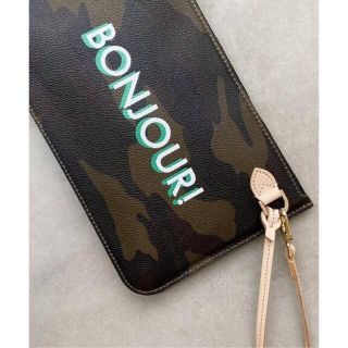 アパルトモンドゥーズィエムクラス(L'Appartement DEUXIEME CLASSE)の最終値下げ⭐︎L'Appartement Hello Bonjour Pouch(クラッチバッグ)