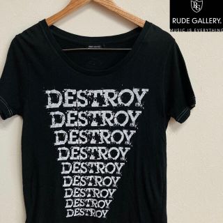 ルードギャラリー(RUDE GALLERY)の【複数割】RUDE GALLERY ルード　黒　Tシャツ　サイズ2（S）(Tシャツ/カットソー(半袖/袖なし))