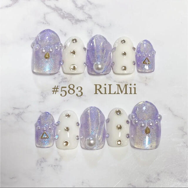 超激安 RiLMii#940 ユニコーン×貝殻 ネイルチップ 未使用保管品!VALENTINO ネクタイ ネイビー系 ペイズリー