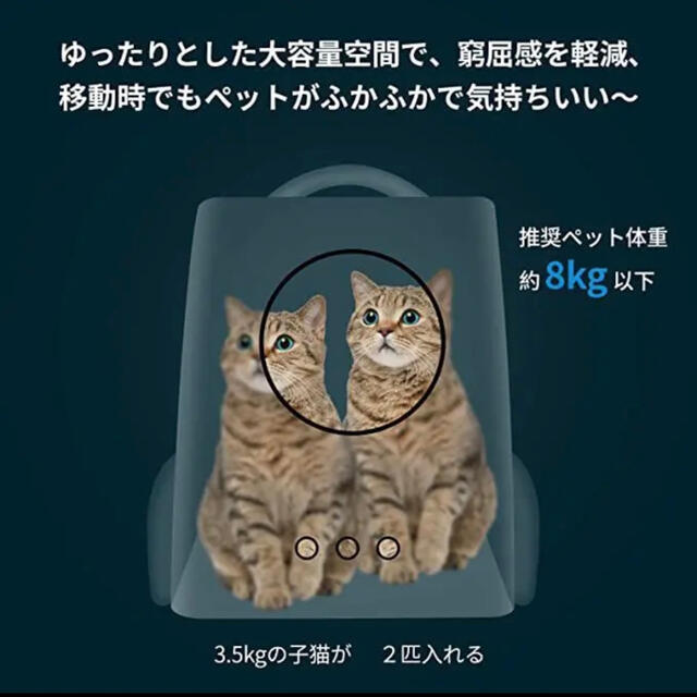 猫　犬　キャリーバッグ　リュック