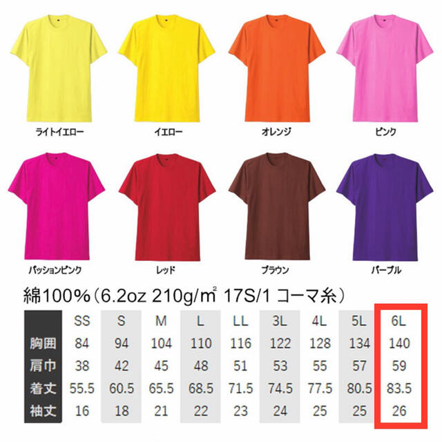 ターコイズ6L半袖メンズ無地カラーTシャツ大きいサイズメンズ メンズのトップス(Tシャツ/カットソー(半袖/袖なし))の商品写真